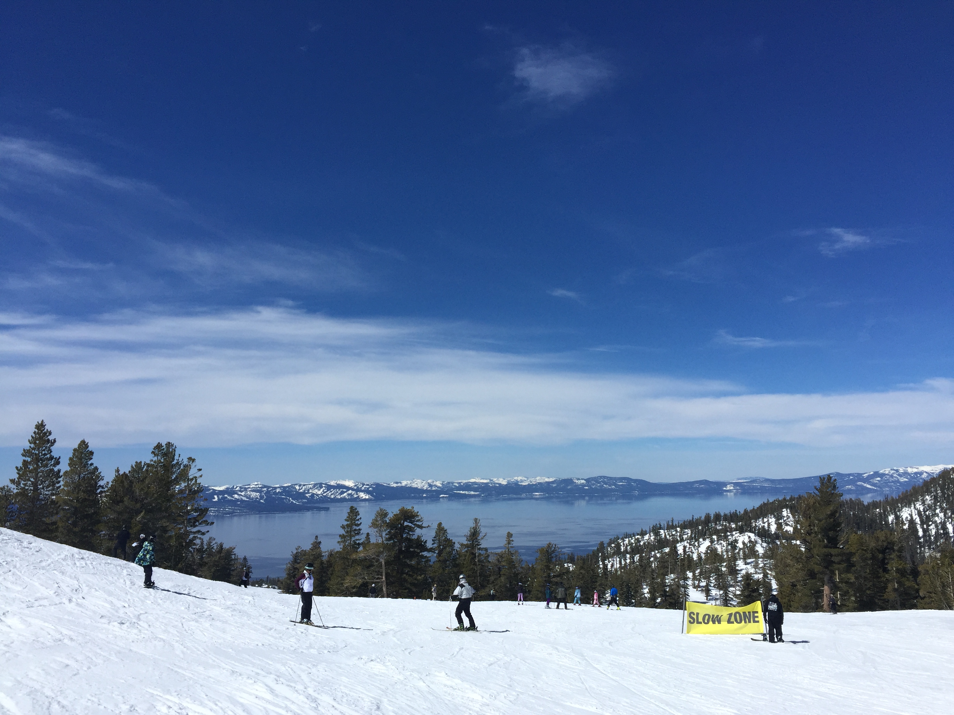 Springlike conditions at Lake Tahoe ski resorts Tahoe Ski World