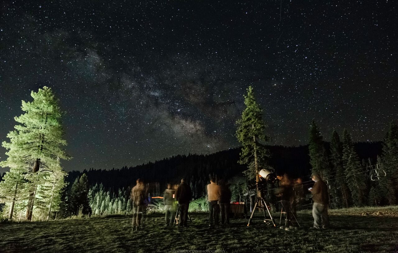 Ritz-Carlton Lake Tahoe hosts Perseid Meteor Shower viewing pic photo