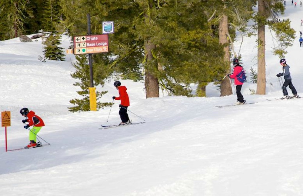 Best beginner areas at Lake Tahoe ski resorts