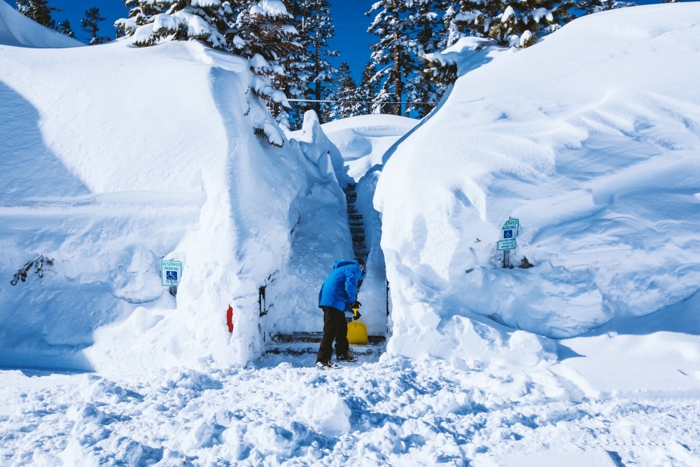 Incredible 2017 Tahoe Snow Totals