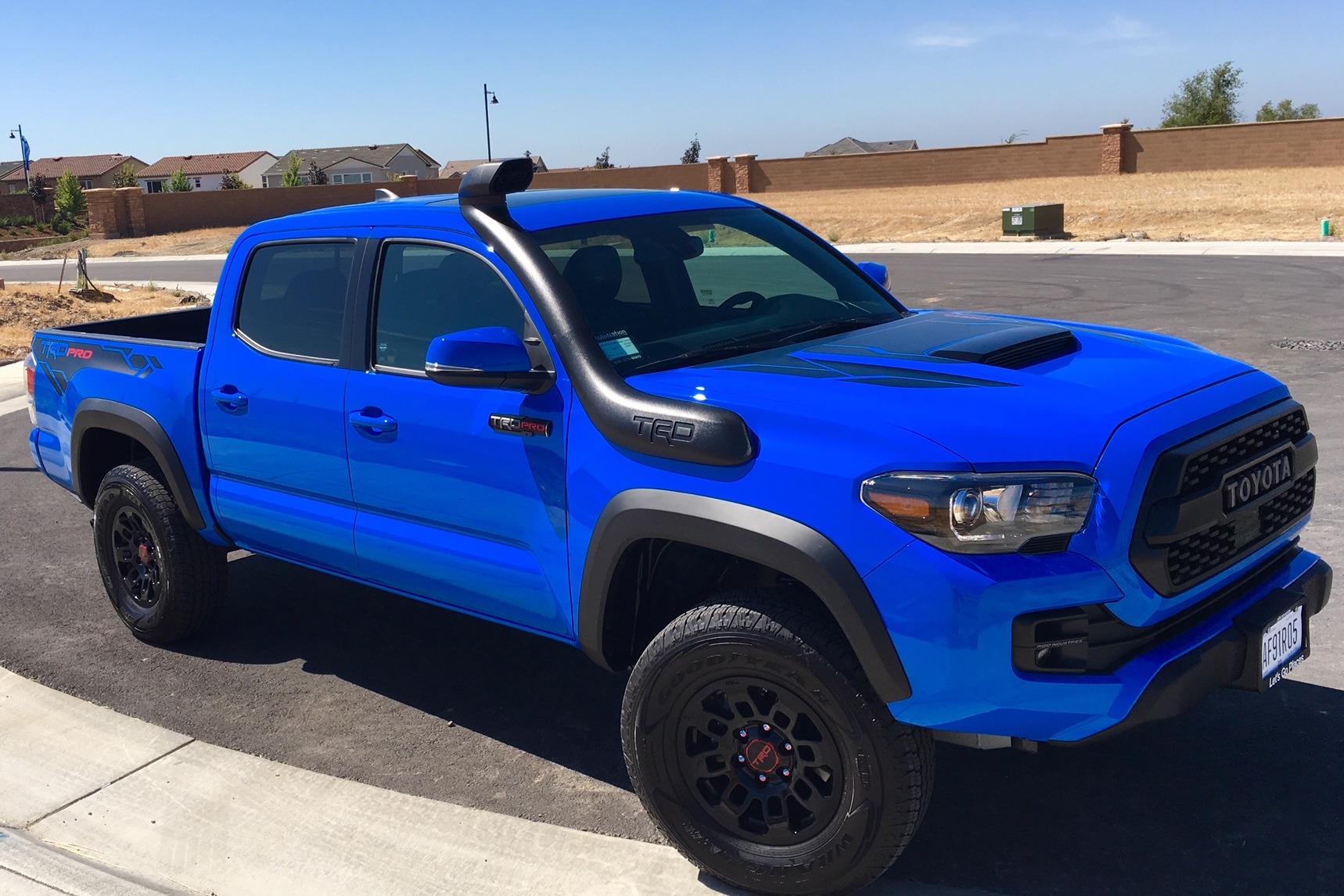Toyota Tacoma РіРѕР»СѓР±РѕР№ 2007