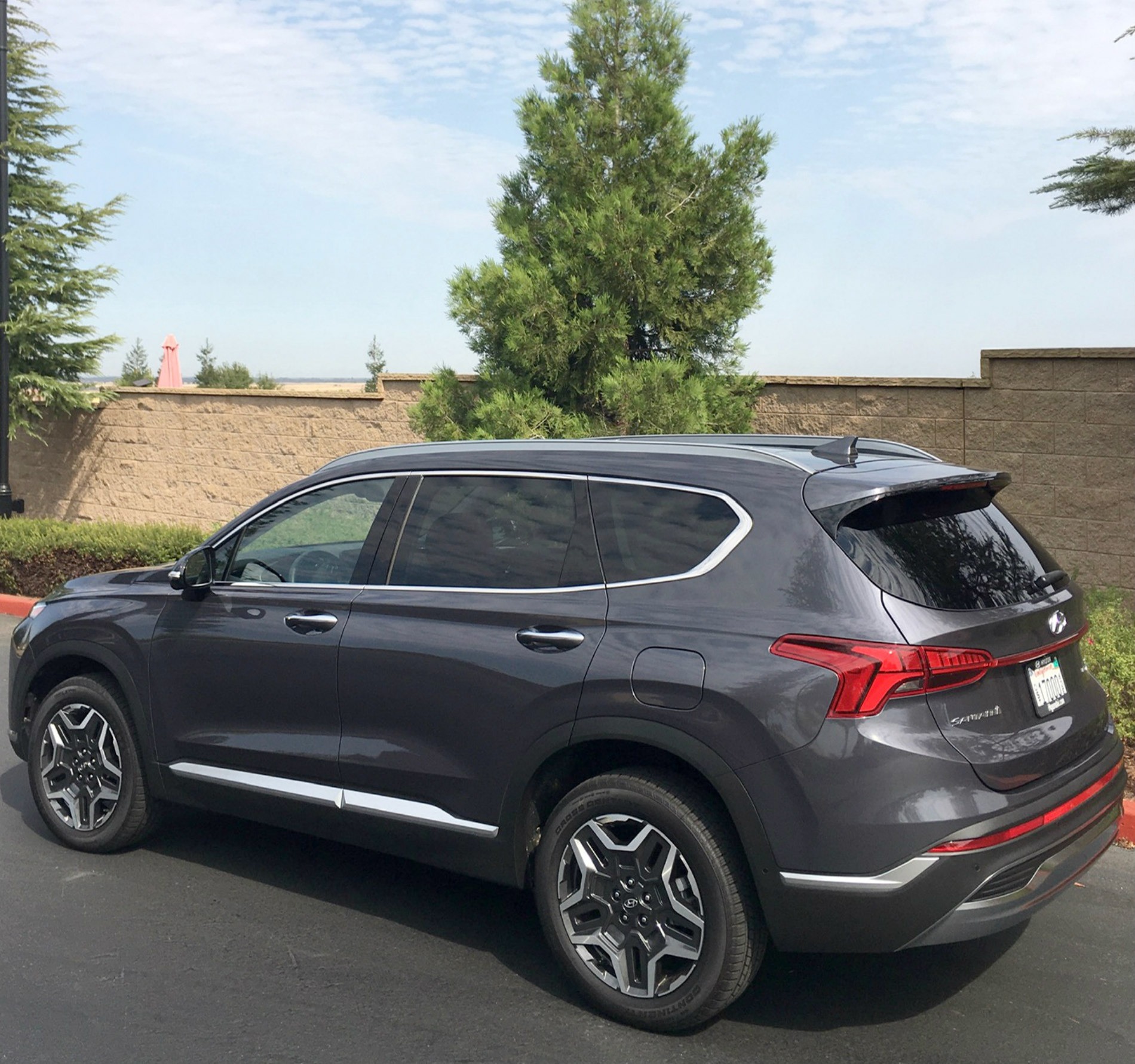 Hyundai Santa Fe hybrid debuts