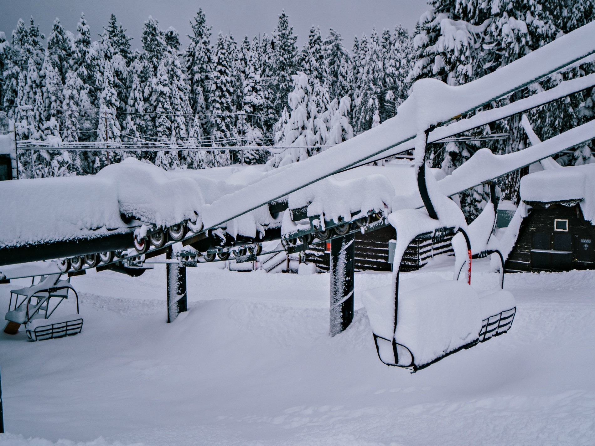 December snowfall record in Tahoe