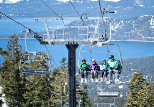 A family-friendly ski resort, Diamond Peak offers some of the most scenic views among Tahoe ski resorts.
