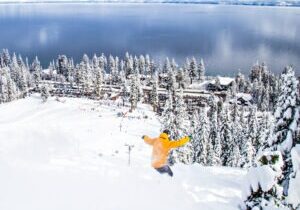 Homewood ski resort received 52 inches of snow this week, the most among Tahoe ski resorts.