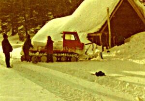 Kirkwood ski resort had a modest opening with four chairlifts in 1972.