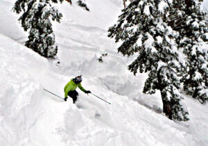 Mt. Rose has received 56 inches of new snow the past two days, creating a powder day for Saturday. 