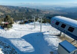 An early snowfall has Mt. Rose ski resort hoping to once again be the first Tahoe ski resort to open for the season.