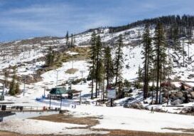 Due to melting snow and  very warm temperatures, Sierra-at-Tahoe ski resort will be closing this Sunday.