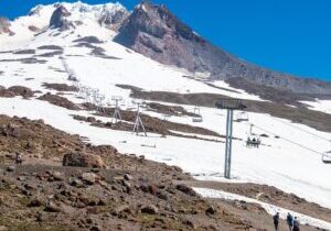 An Oregon ski resort located on famed Mt. Hood, Timberline received 706 inches of snow this season and was open for 276 ski days.